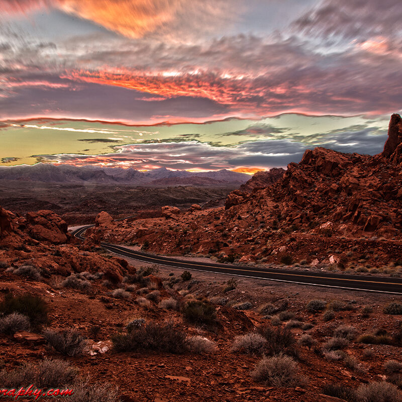 Trey Tomsik, Las Vegas Photographer-Valley of Fire Road Photo